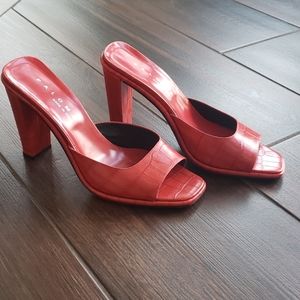 Paloma Red Slip on Red Shoes 👠